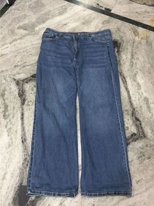 Wide Leg Denim Jeans