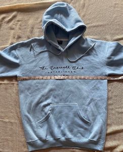 Sky Blue Drop Shoulder Hoodie