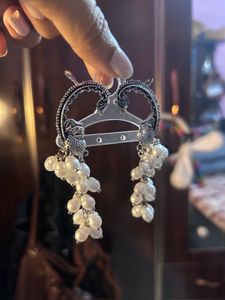 Elegant Pearl Dangle Earrings
