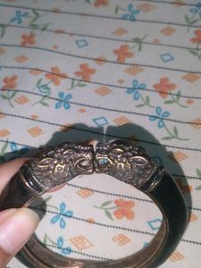 Original Antique Animal Head Kada Bracelet | State