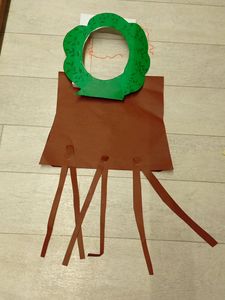 Tree Costume  N Crayon Box For School Programe