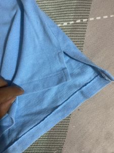 100% og ralph lauren Light Blue Polo Shirt