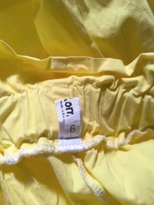 Vibrant Yellow Ethnic Skirt