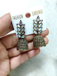 4 jhumka earrings combo