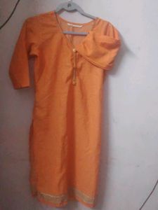 Rajnandhini Coral Kurta Set ( Women's)