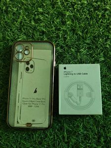 iPhone 11 Pro Back Cover Free lighting cabl
