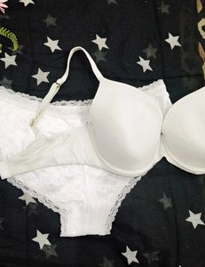 white humkemoller Bra &amp; Panty Set