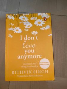 I Don't Love You Anymore by Rithvik Singh