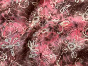 Elegant Floral Print Saree