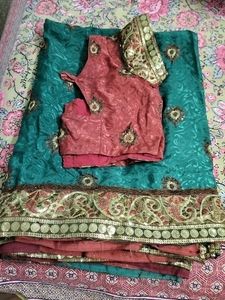 Nice Combination Saree