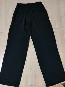 Classic Formal Black Wide Leg Pants