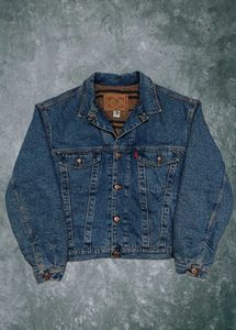 Diesel 1980s Blanket Lined Denim Trucker Jacket