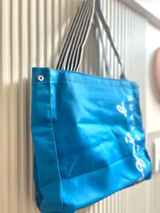 Agnes b. Voyage Blue Tote Bag