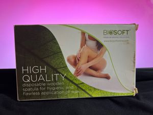 Biosoft Premium Wooden Waxing Sticks/Spatula