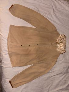 Beaded Collar Shirt