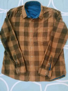 Men's Brown double sided shirt