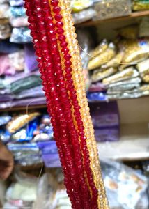 Sparkling Crystal glass Beads Strands