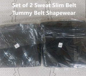 Set of 2 Slim Belt Waist Trainer Tummy