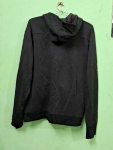 Adidas Black Zip-Up Hoodie of 1