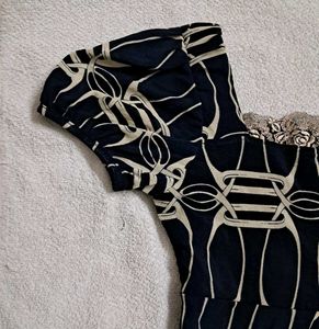 Y2k Vintage Boho Chic Asymettrical Tunic Top