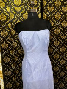 Lavender Ruffle Mermaid Gown