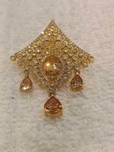 Micro Gold Plated Vintage Inspired  pendant