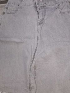 Grey Denim jorts