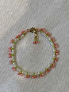 Cherry Beaded Bracelet