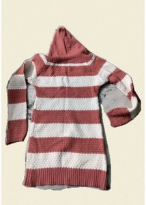 Striped Knit long sweater