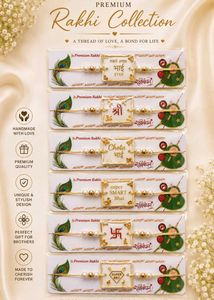 new handmade resin Rakhi