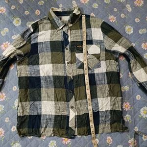 Wrangler Plaid Long Sleeve Shirt