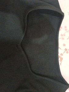 Chic Black V-Neck Top