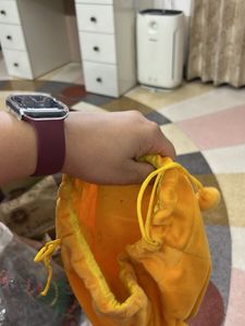 Yellow Plush Backpack