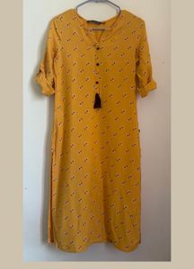 Sunshine Mustard Kurta | Everyday Chic 🌻