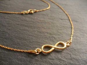Infinity Necklace &amp; Bracelet Set💕