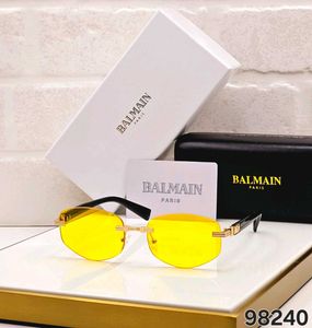 Balmain Paris Rimless Sunglasses