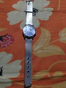 Steel Band Wrist Watch