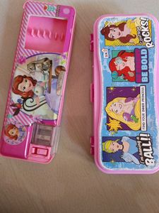 Kids' Princess Pencil Boxes (Set of 2)