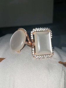 Chunky Gemstone Rings