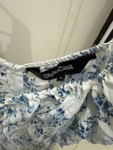 STYLECAST Floral Print Square Neck Dress