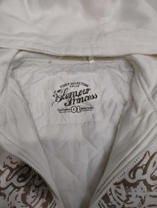 Cozy White Hoodie