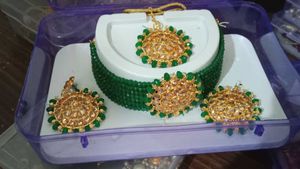 Green Jewelry Set