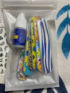 DIY French Nails 24pc (free Stickers)