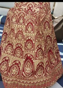 Exquisite Red Embroidered Lehenga Choli