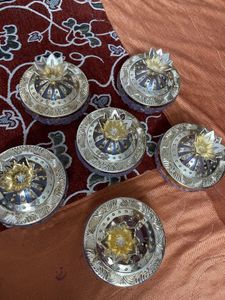 Dry Fruit Serving Bowls With Lid