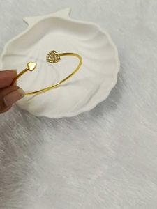 Gold Heart Bracelet Anti turnish