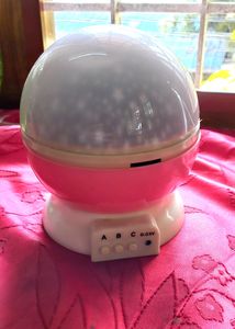 Rotating Star Projector Lamp