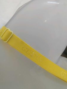 sale 🎊GUESS yellow Tiger Print Bra