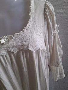Vintage Nightgown Lace Trim