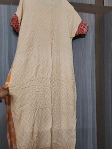 A Line Kurti With Pocket